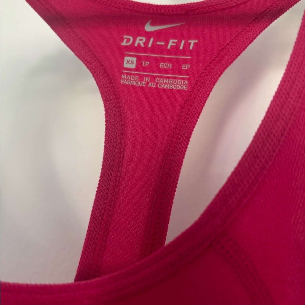 Nike Fuchsia Racerback Tank - Picture 5 of 6